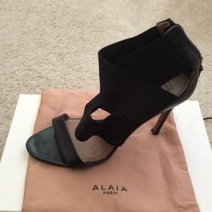 Alaia black sandals